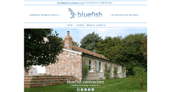 Desktop Screenshot of bluefish-contractors.co.uk