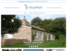 Tablet Screenshot of bluefish-contractors.co.uk